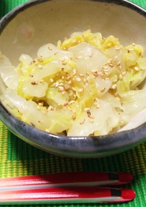 超簡単♬あと一品に！白菜のナムル-レシピのメイン写真