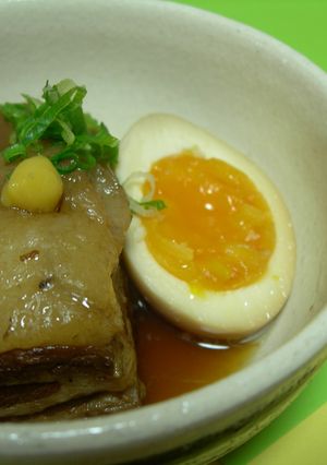 とろり玉子と角煮-レシピのメイン写真