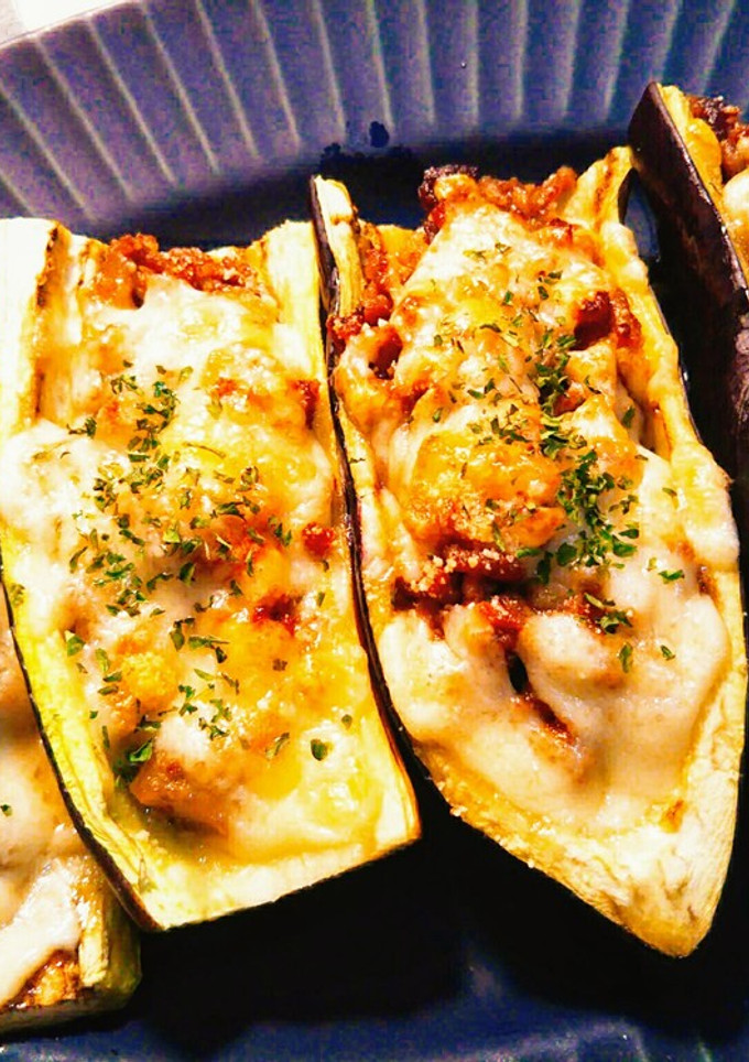 とろ～り簡単！なすの肉みそチーズ焼き☆-レシピのメイン写真