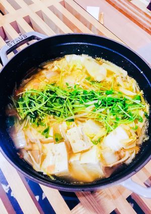 たっぷり胡麻のコクまろ味噌鍋-レシピのメイン写真