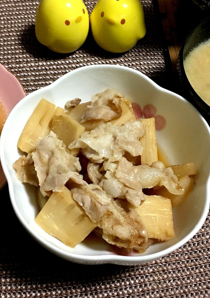 レンジで簡単！筍と大根の煮物-レシピのメイン写真