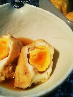 面倒臭そうで簡単◎卵の巾着煮-レシピのメイン写真