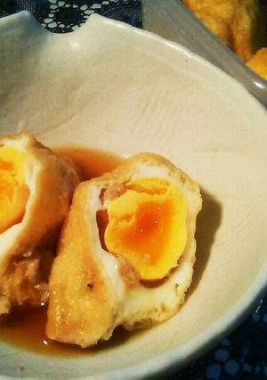 面倒臭そうで簡単◎卵の巾着煮-レシピのメイン写真