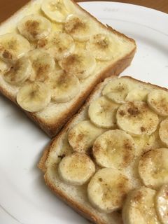 シナモンの香り♪食パンで簡単バナナパン-レシピのメイン写真