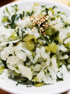 簡単!美味しいヘルシー大根葉の混ぜご飯♪-レシピのメイン写真