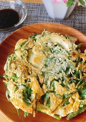 ヘルシー！野菜チヂミ-レシピのメイン写真