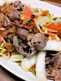 ジンギスカン風野菜炒め-レシピのメイン写真