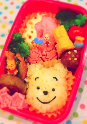 運動会キャラ弁簡単おにぎり可愛いお弁当-レシピのメイン写真