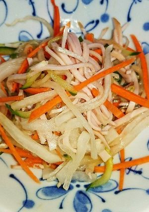 大根の千切りサラダ-レシピのメイン写真