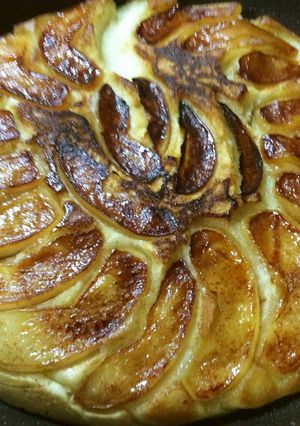 リンゴのホットケーキ-レシピのメイン写真