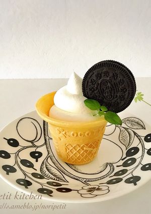 材料3つ♡簡単♡ふわふわレアチーズ-レシピのメイン写真