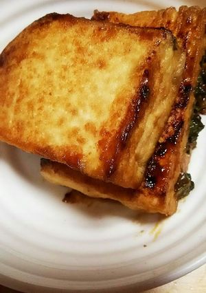 厚揚げの味噌ネギ焼き-レシピのメイン写真