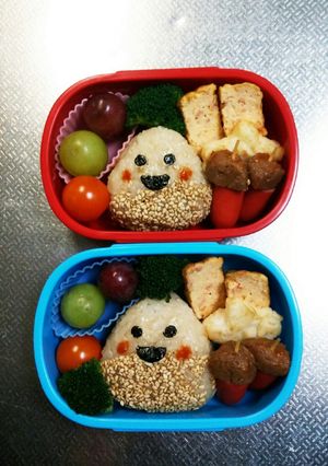 幼稚園(年少)双子のお弁当8-レシピのメイン写真