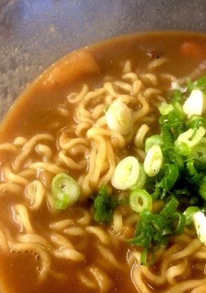超簡単☆わたしのカレーらーめん-レシピのメイン写真