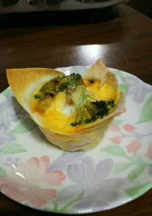 しゅうまいのかわ逆キッシュ-レシピのメイン写真