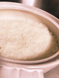簡単!ふっくらもちもち土鍋ご飯-レシピのメイン写真