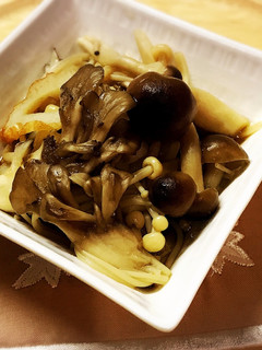 高血圧・糖尿病対策☆キノコの煮物-レシピのメイン写真