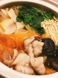 簡単!ピーラー鍋(常夜鍋風)-レシピのメイン写真