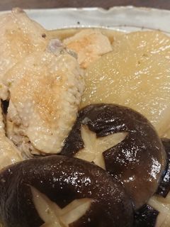 手羽中と大根の煮物-レシピのメイン写真