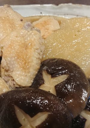 手羽中と大根の煮物-レシピのメイン写真
