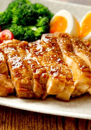 65℃鶏の照り焼き:仕上げ簡単 お弁当に-レシピのメイン写真