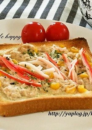 ツナマヨコーン☆トースト-レシピのメイン写真