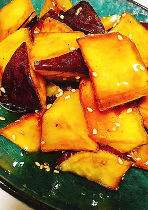 レンジで簡単時短タレ＊カリカリ大学芋-レシピのメイン写真