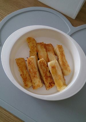 離乳食中・後期コンポタ風フレンチトースト-レシピのメイン写真