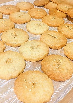 ハーベスト風＊白胡麻クッキー-レシピのメイン写真