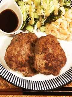 プルコギビーフとおからのハンバーグ-レシピのメイン写真