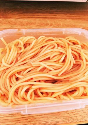 パスタだけ！レンジだけ！4分ナポリタン！-レシピのメイン写真