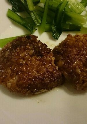 玄米とたかきびの照り焼きバーグ-レシピのメイン写真