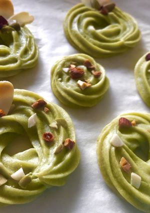クリスマスリースクッキー-レシピのメイン写真