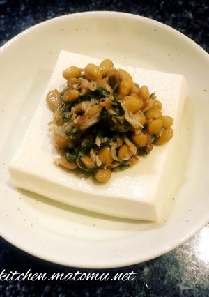 納豆トッピングの温奴-レシピのメイン写真