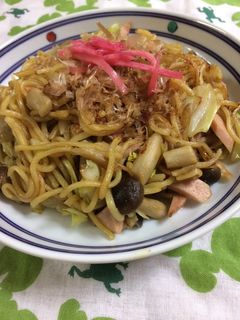 大人の味、焼きそば。(自分好み)-レシピのメイン写真