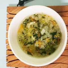 「離乳食」 シンプル野菜スープ-レシピのメイン写真