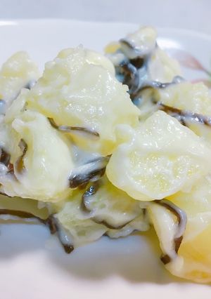 お弁当に*塩昆布マヨ*ポテト-レシピのメイン写真