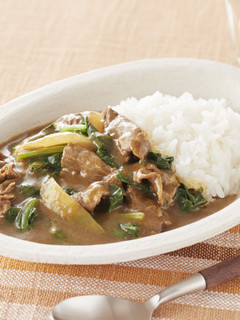 豚肉とほうれん草のカレー-レシピのメイン写真