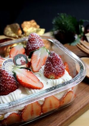 簡単スポンジケーキでスコップケーキ-レシピのメイン写真