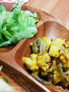 さつま芋とかぼちゃとレンコンのサラダ-レシピのメイン写真