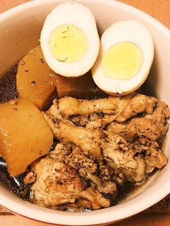 【炊飯器】手羽元と大根のコーラ煮-レシピのメイン写真