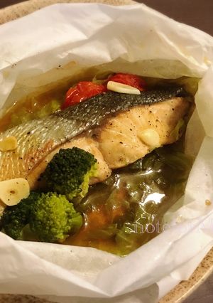 魚と野菜の包み蒸し-レシピのメイン写真
