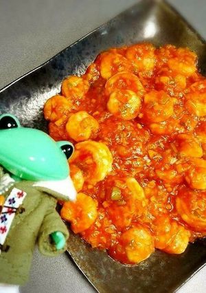 簡単!本格的、『エビチリorチリソース』-レシピのメイン写真