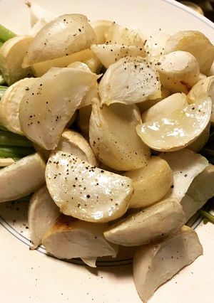 〜シンプル〜 カブの皮ごとロースト-レシピのメイン写真