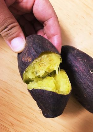 お家で簡単、ねっと〜りホクホク焼き芋-レシピのメイン写真
