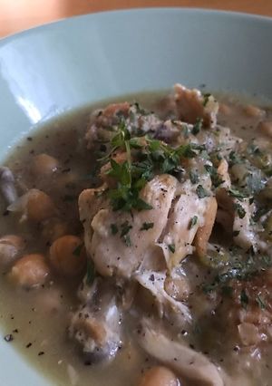 鶏と豆のフランス風 白ワイン煮込み-レシピのメイン写真