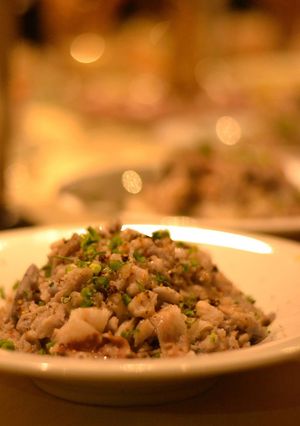 たたきレンコンの中華風蒸し物-レシピのメイン写真