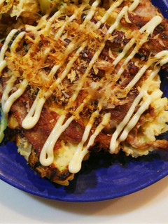 【低糖質】おからパウダーでお好み焼き-レシピのメイン写真