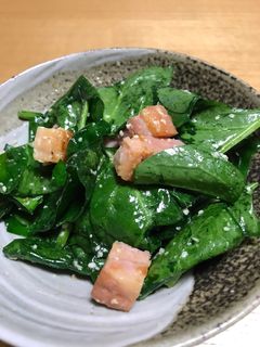 ほうれん草サラダ イタリア風-レシピのメイン写真