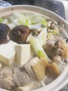 藻塩で大胆水炊き風鳥鍋-レシピのメイン写真